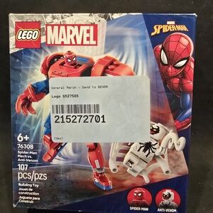 LEGO Marvel Spider-Man Red & White Mech vs Anti-Venom 76308